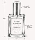 Soleil Pacifique — Inspired by Louis Vuitton California Dream · Maison Appalachia · Soleil Collection · Extrait Strength Perfume Spray · 15 ml