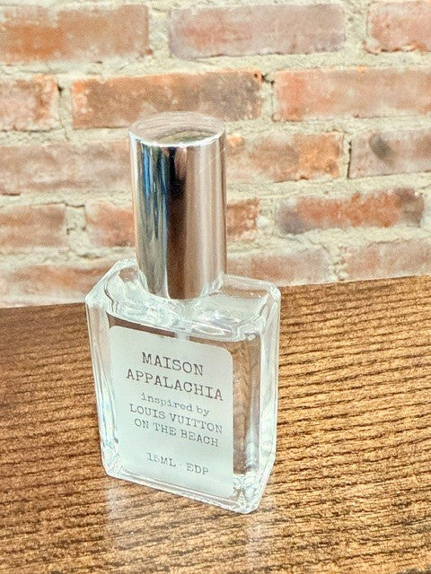 Rivage Doré — Inspired by Louis Vuitton On the Beach · Maison Appalachia · Soleil Collection · Extrait Strength Perfume Spray · 15 ml