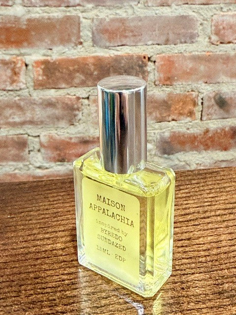 Brume Dorée — Inspired by Byredo Sundazed · Maison Appalachia · Soleil Collection · Extrait Strength Perfume Spray · 15 ml