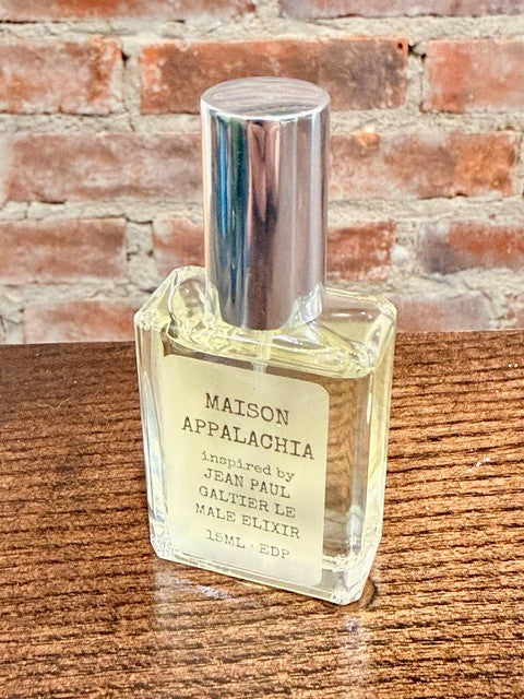 Miel Sauvage — Inspired by Jean Paul Gaultier Le Male Elixir · Maison Appalachia · Séduction · Extrait Strength Perfume Spray · 15 ml