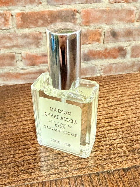 Épices Nocturnes — Inspired by Dior Sauvage Elixir · Maison Appalachia · Séduction · Extrait Strength Perfume Spray · 15 ml