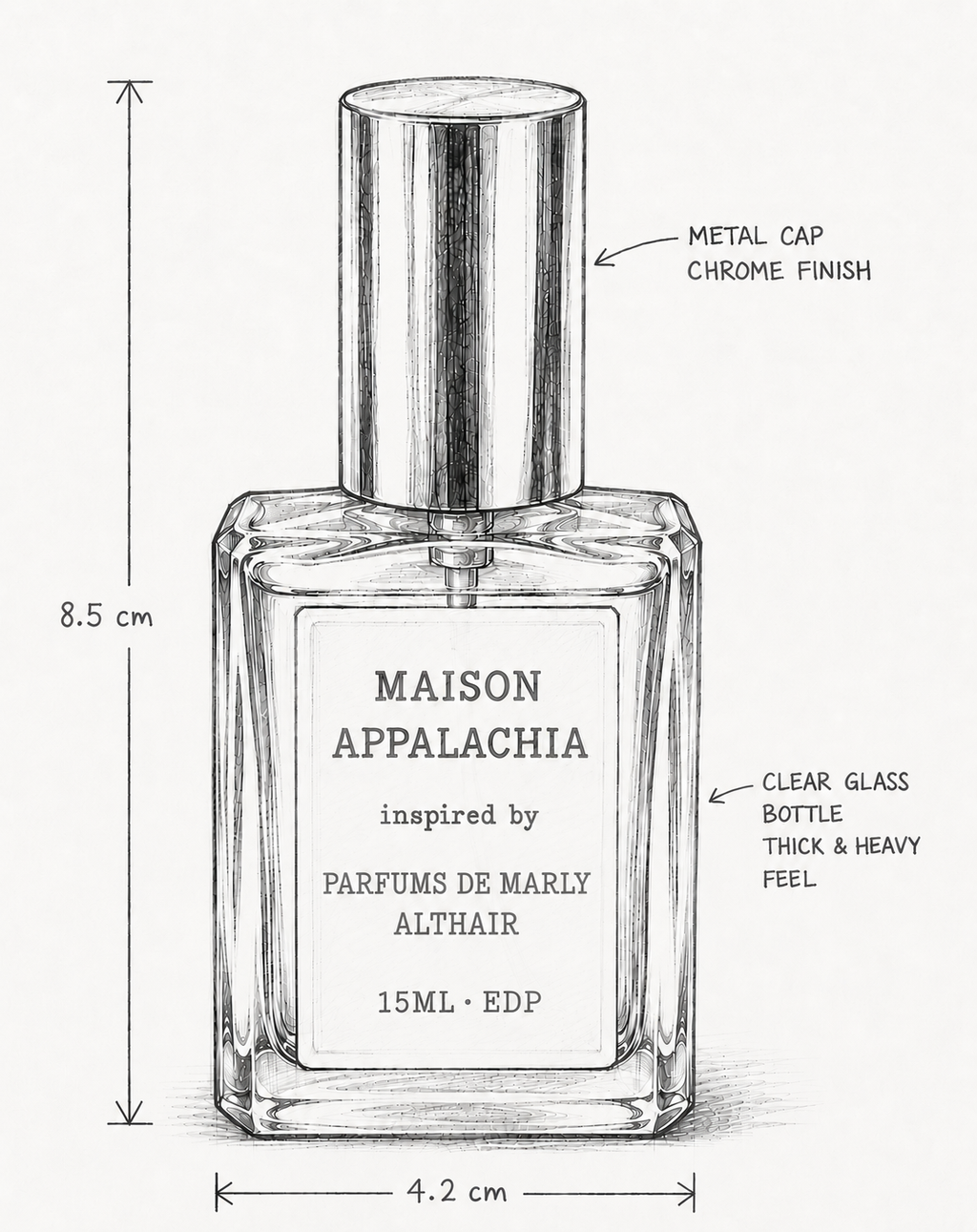 Firmament — Inspired by Parfums De Marly Althaïr · Maison Appalachia · Séduction · Extrait Strength Perfume Spray · 15 ml