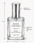 Zeste Obscur — Inspired by Hermès Eau de Citron Noir · Maison Appalachia · Soleil Collection · Extrait Strength Perfume Spray · 15 ml