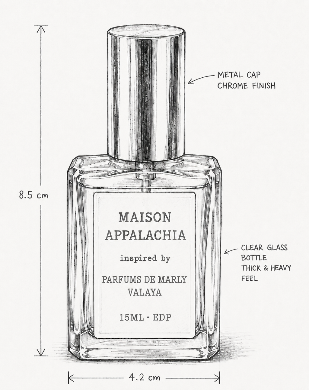 Empress Dorée — Inspired by Parfums De Marly Valaya · Maison Appalachia · Extrait Strength Perfume Spray · 15 ml